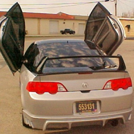 Ламбо двери United Lambo Doors  Bolt ON на Honda Integra DC5